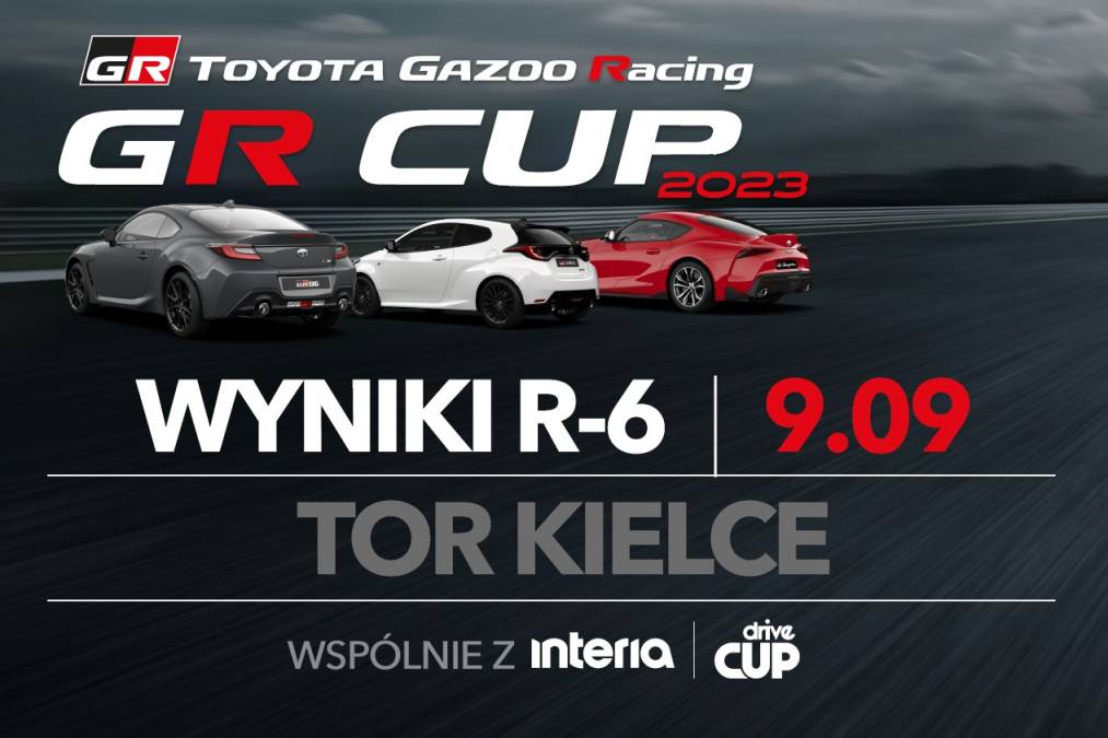 Wyniki 6. rundy TOYOTA GR CUP 2023 na Torze Kielce - aktualizacja 08.11.2023